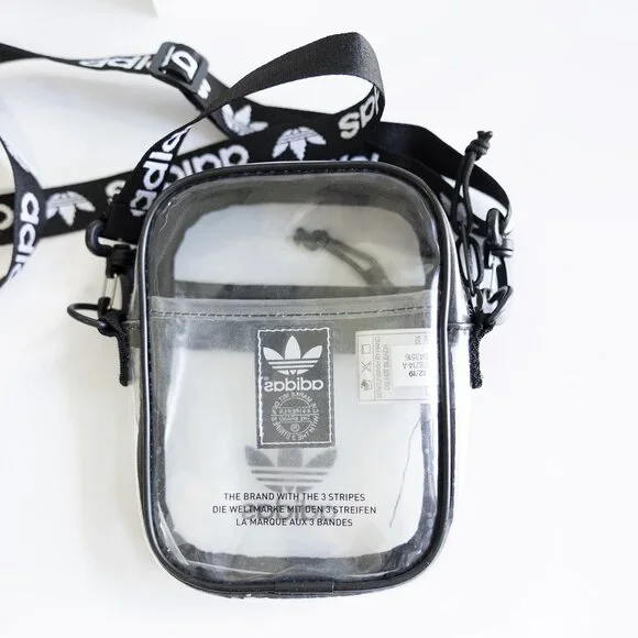 Adidas Clear Festival Crossbody Bag - Stadium Purse - Picture 4 of 7